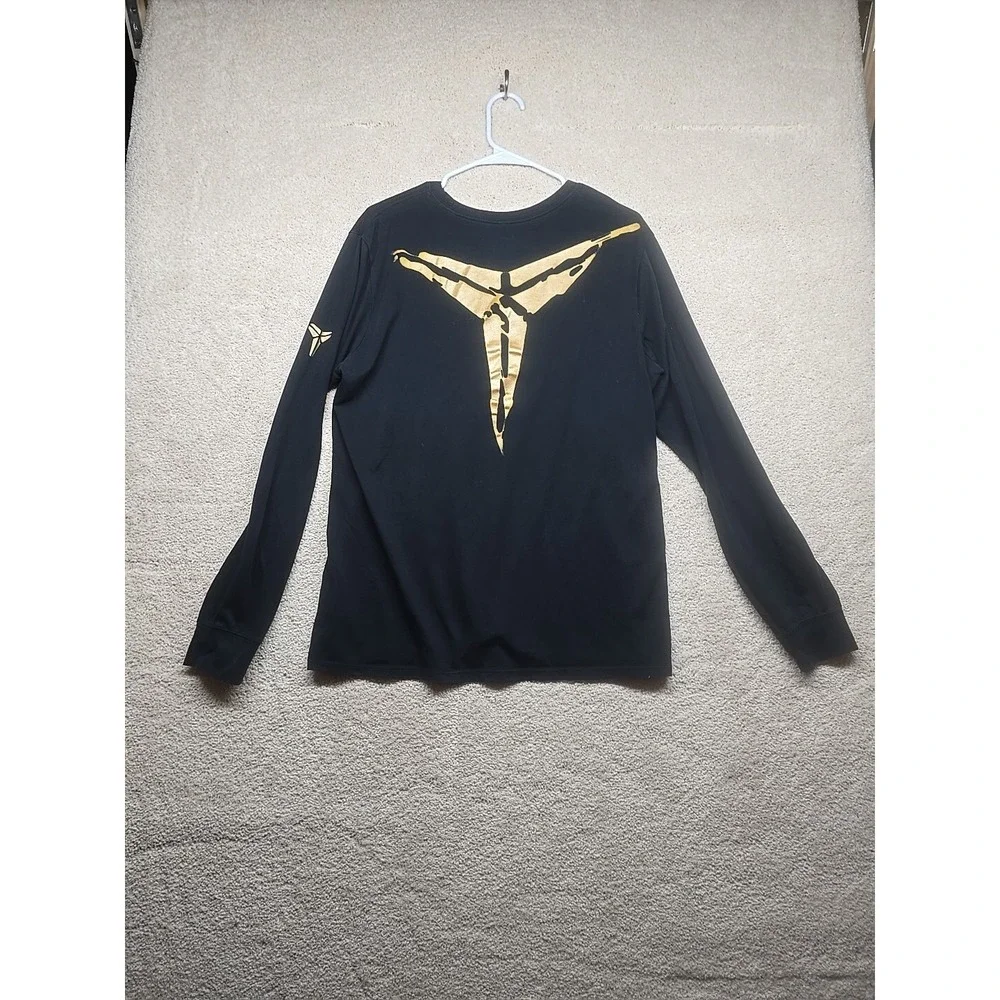 2014 Nike‎ Black Mamba Shirt Adult Large Kobe Bryant Dri-Fit Long Sleeve